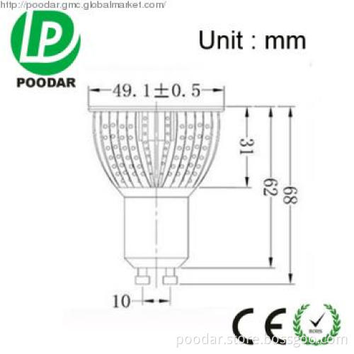 GU10 LED COB dimmble spotlight